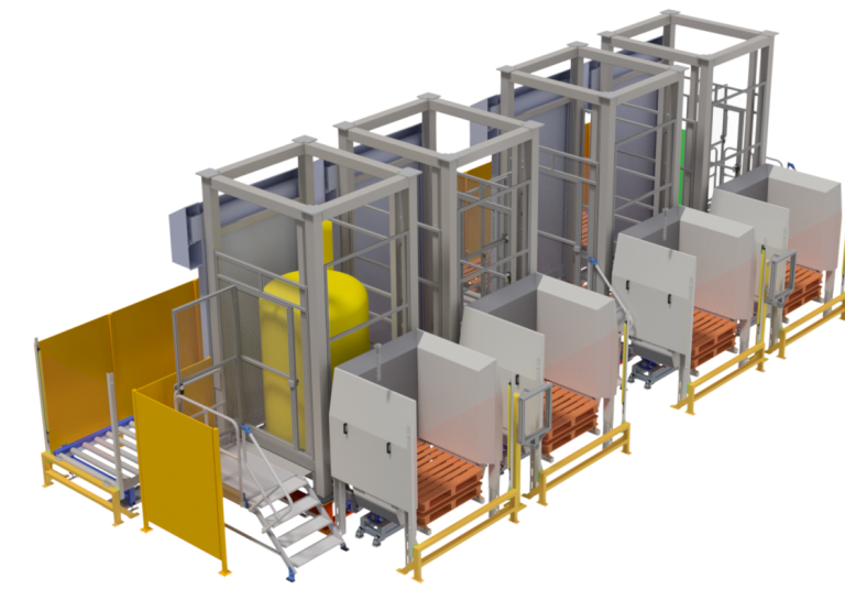 vom Konzept bis zur Inbetriebnahme Anlage für Recyclingindustrie